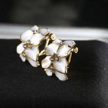 Shein Flower Shape Clip On Earrings