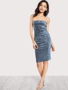 Shein Strapless Pencil Dress