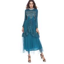Shein Lace Contrast Mesh Dress