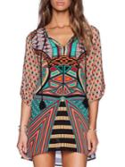 Shein Geometric Print Bodycon Dress
