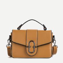 Shein Stitch Trim Flap Bag