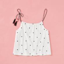Shein Girls Polka Dot Cami Top