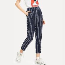 Shein Pocket Side Striped Pants