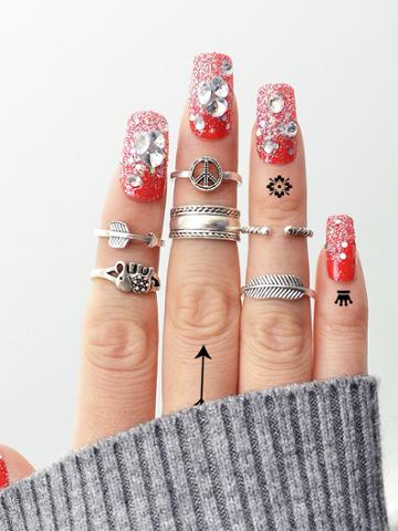Shein Joint Ring Six-piece