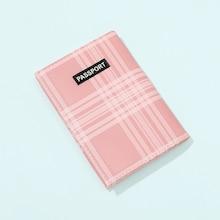 Shein Letter Print Striped Wallet