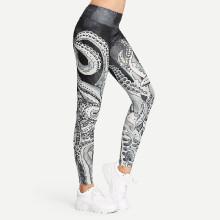 Shein Octopus Print Leggings