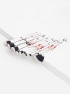 Shein Ink-wash Painting Handle Cosmetic Brush Set 10pcs