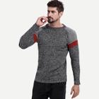 Shein Men Contrast Raglan Sleeve Jumper