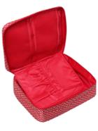Shein Star Print Red Wash Bag