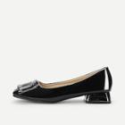 Shein Patent Leather Ballerina Shoes