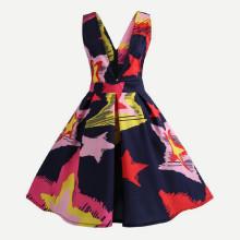 Shein Pentagram Print Circle Dress