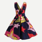 Shein Pentagram Print Circle Dress
