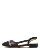 Shein Almond Toe Beads Decorated Flats