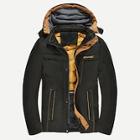 Shein Men Embroidery Detail Detachable Hooded Coat