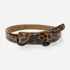 Shein Bow Decorated Leopard Belt