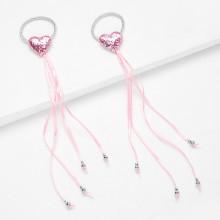 Shein Heart Design Hair Tie 1pair