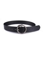 Shein Faux Leather Circle Buckle Belt