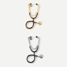 Shein Stethoscope Design Brooch Set 2pcs