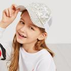 Shein Girls Sequin Decorated Baseball Cap