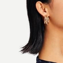 Shein Multi Layered Hoop Earrings