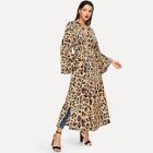 Shein Leopard Print Surplice Dress