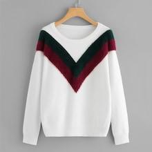 Shein Cut And Sew Fuzzy Sweater