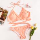 Shein Cut Out Wrap Bikini Set