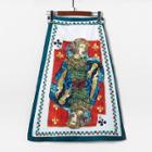 Shein Tarot Pattern Slit Side Skirt