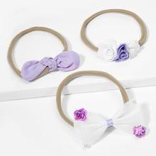 Shein Baby Flower & Bow Decorated Headband 3pcs