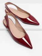 Shein Pointed Toe Sling Back Ballet Flats