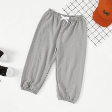 Shein Boys Plain Drawstring Pants