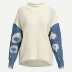 Shein Plus Cut And Sew Mixed Media Jumper