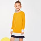 Shein Girls Color-block Tunic Dress