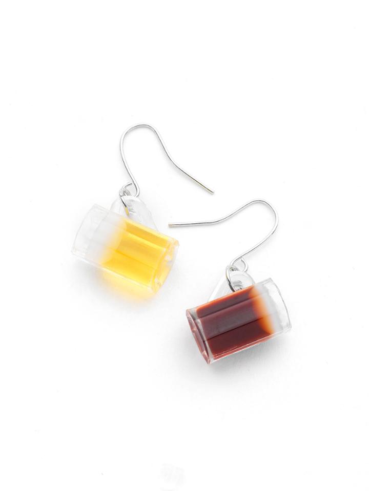 Shein Cup Shaped Drop Earrings