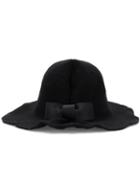 Shein Black Bow Embellished Hat