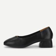 Shein Low Heeled Pu Ballet Shoes