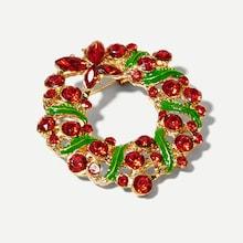 Shein Rhinestone Flower Ring Brooch