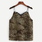 Shein Lace Panel Leopard Cami Top
