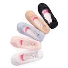 Shein 1 Pair Non-slip Lace Boat Socks - Color At Random