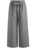 Shein Grey Knotted Wide Leg Pant