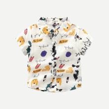 Shein Boys Cartoon Blouse