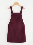 Shein Bib Pocket Front Overall Dress