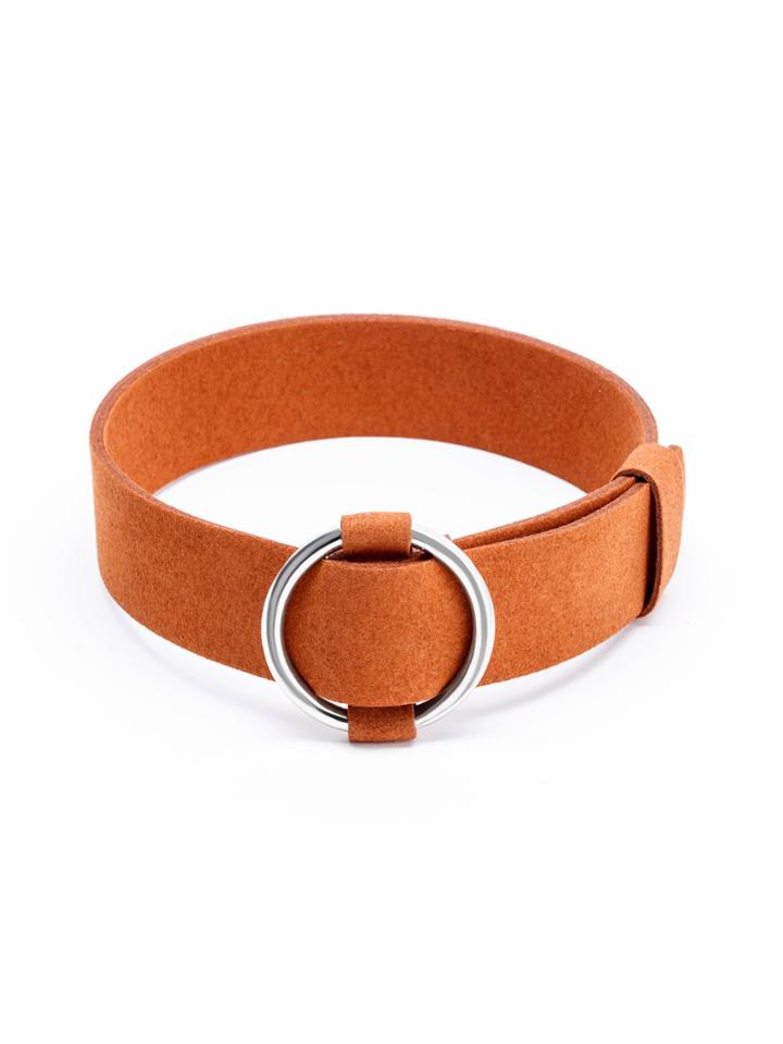 Shein Metal Buckle Wrap Choker