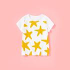 Shein Girls Allover Starfish T-shirt