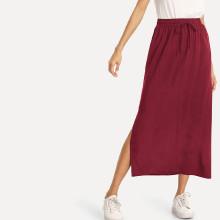 Shein Split Side Column Skirt