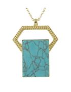 Shein Blue Turquoise Necklace