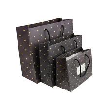 Shein Heart Overlay Print Paper Bag 3pcs