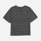 Shein Men Drop Shoulder Striped Tee