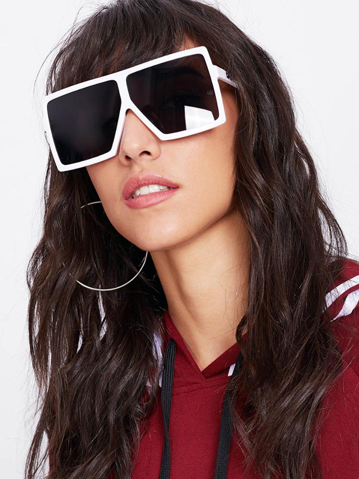 Shein Two Tone Oversized Sunglasses