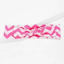 Shein Girls Chevron Bow Knot Headband